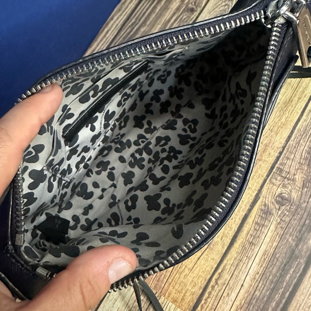 EUC Rebecca Minkoff 100% Genuine Leather Crossbody Bag ONE SIZE *Used (Black) - Picture 10 of 16